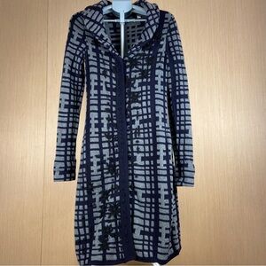 Charlie & Robin Anthropologie Wool Blend Snap Front Coatigan